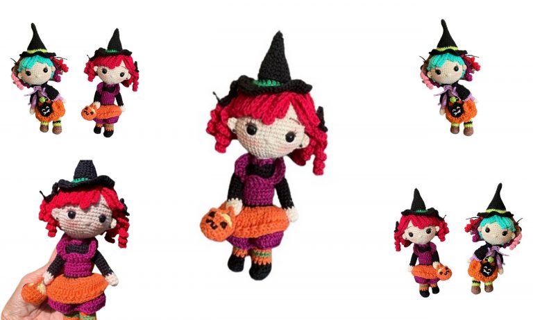 Amigurumi Halloween Dolls Free Pattern