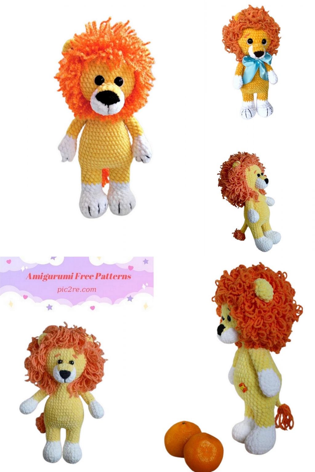 Amigurumi Lion Free Pattern - Amigurumi Patterns