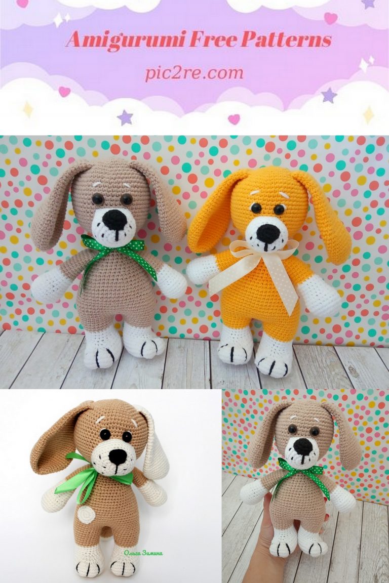 Amigurumi Cute Dog Free Pattern - Amigurumi Free Patterns