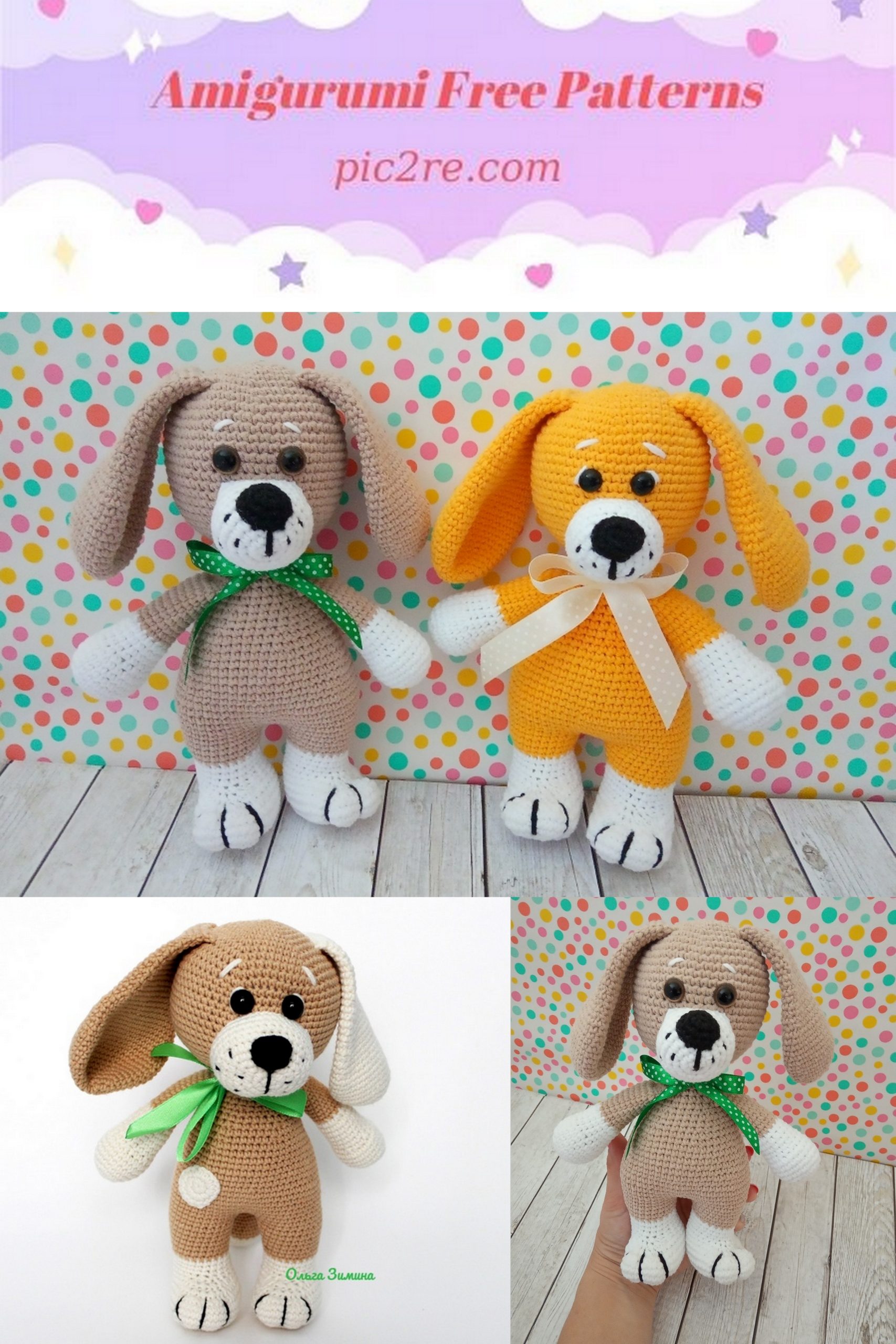 Amigurumi Cute Dog Free Pattern - Amigurumi Patterns