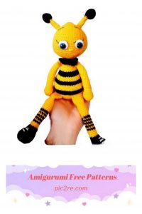 Amigurumi Cute Bee Free Pattern Amigurumi Patterns