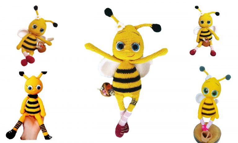 Amigurumi Cute Bee Free Pattern