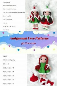 Amigurumi Christmas Doll Layla Free Pattern – Pic2re.com