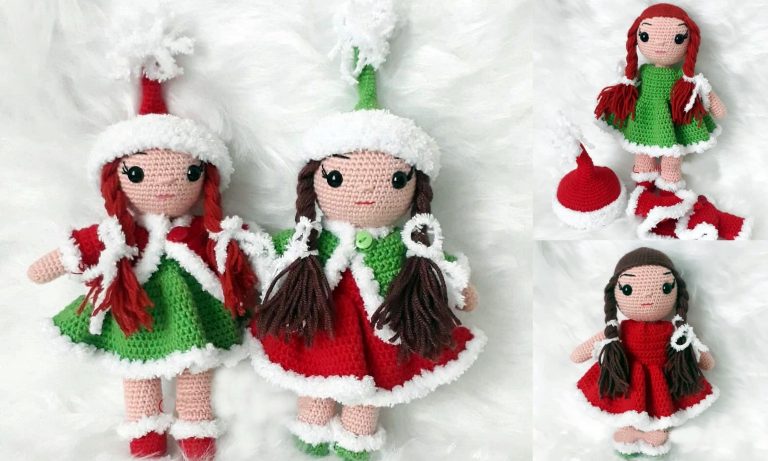 Amigurumi Christmas Doll Layla Free Pattern