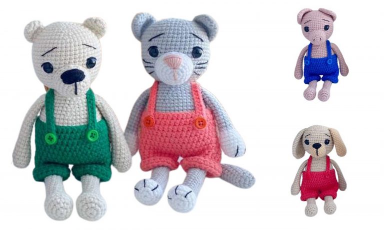 Amigurumi Toddlers in shorts Pattern