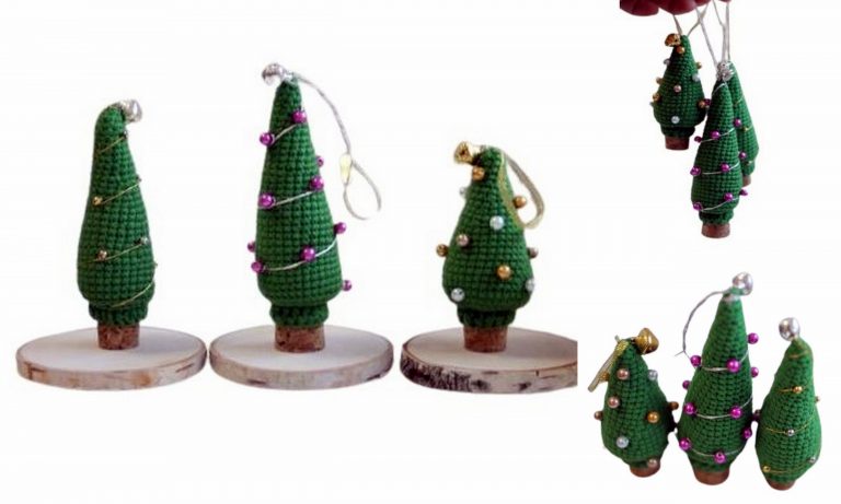 Amigurumi Christmas trees Free Pattern