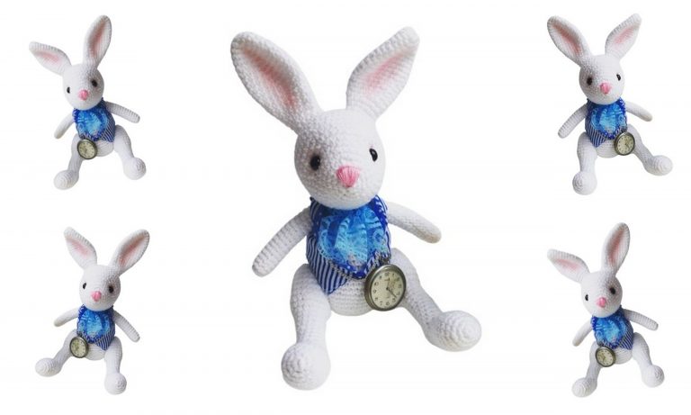 Amigurumi Cute Rabbit Free Pattern