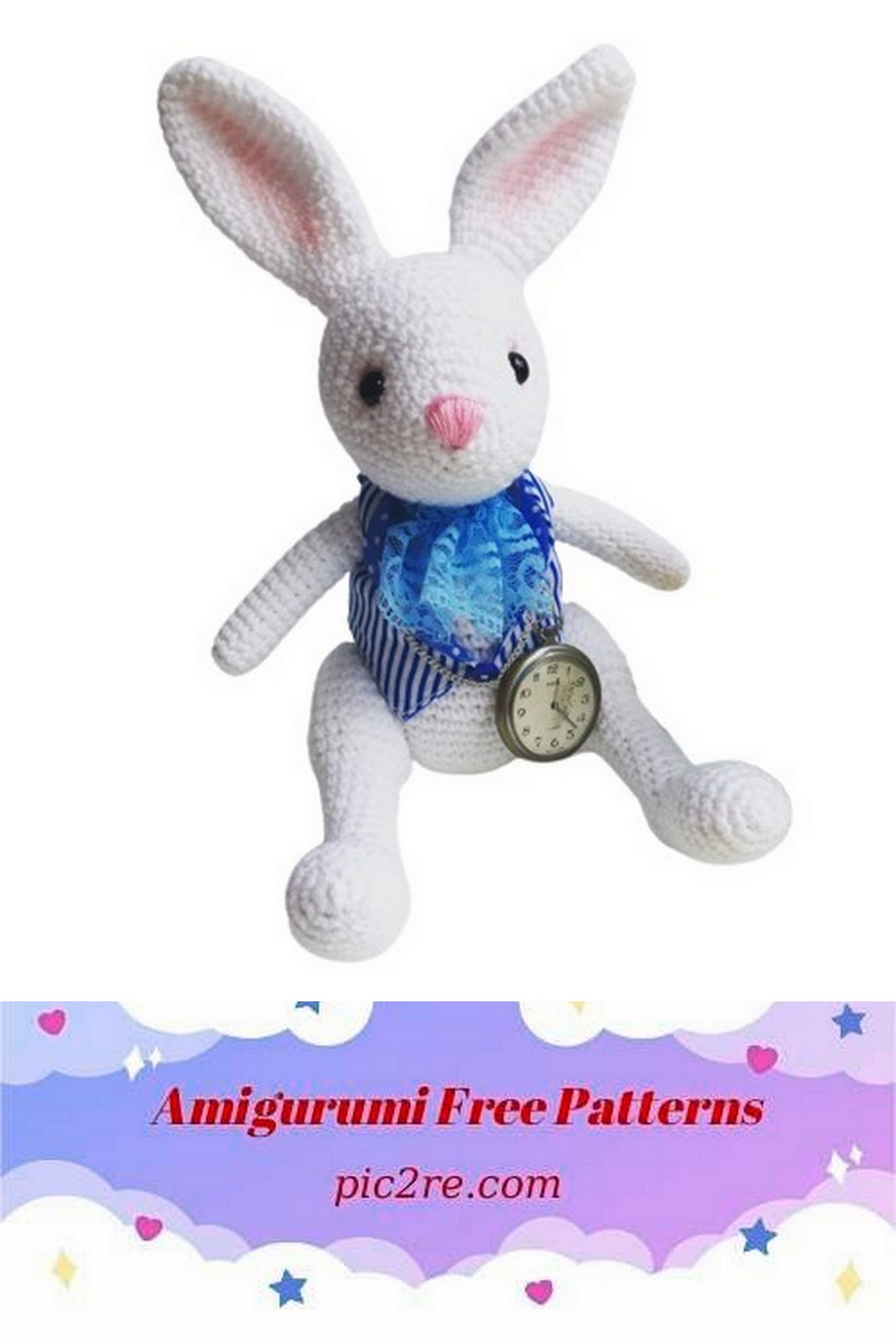 Amigurumi Cute Rabbit Free Pattern - Amigurumi Patterns