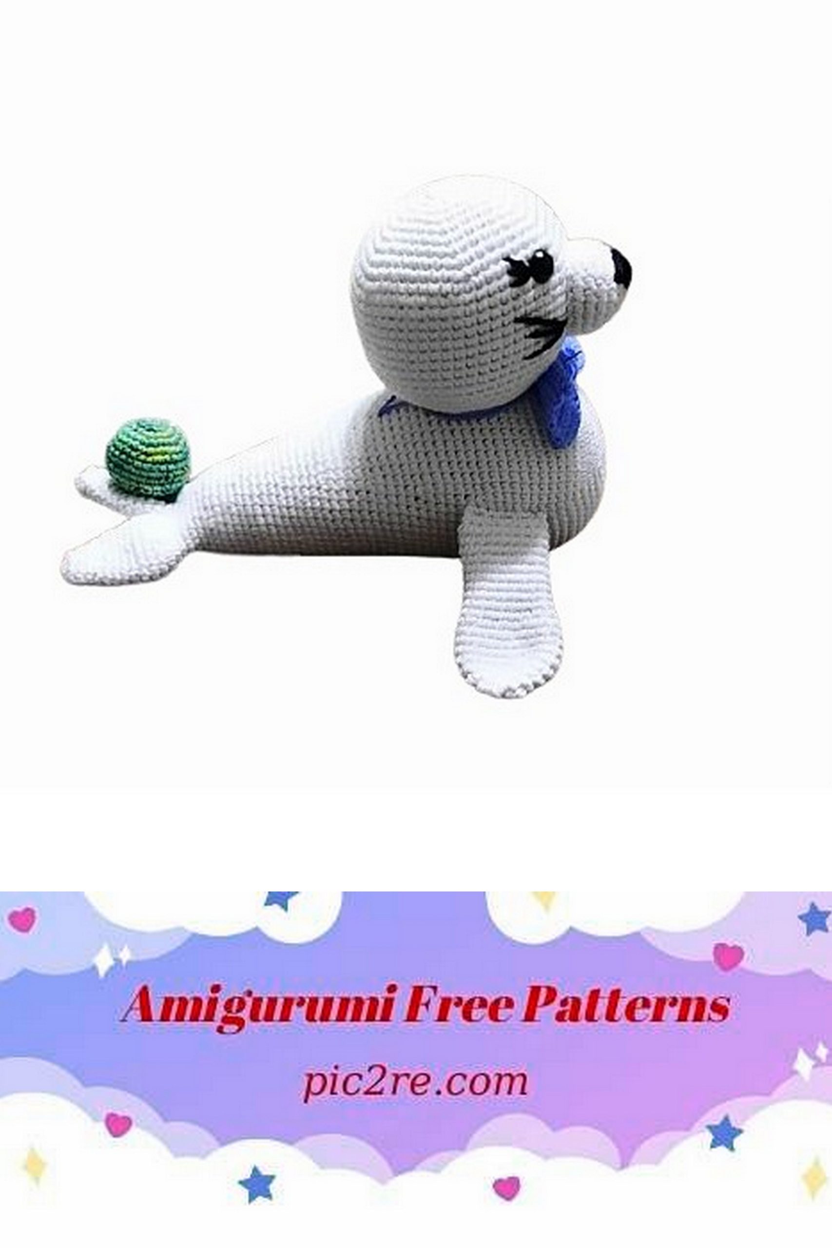 Amigurumi Ares Seal Free Pattern - Amigurumi Patterns
