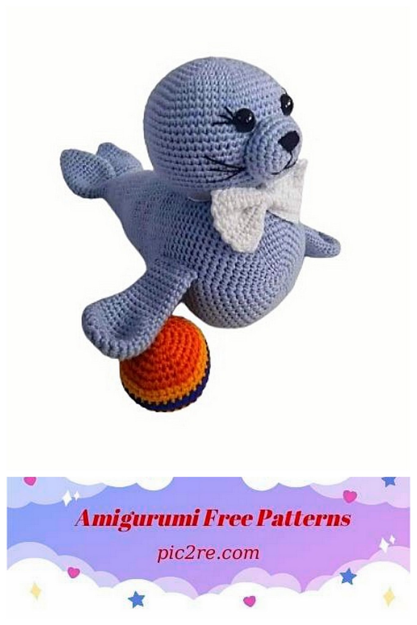 Amigurumi Ares Seal Free Pattern - Amigurumi Patterns