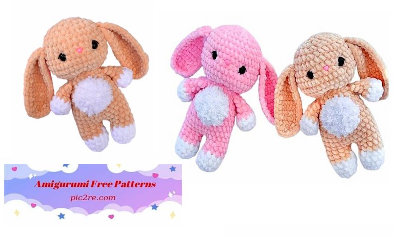 Free Little Bunny Amigurumi Pattern