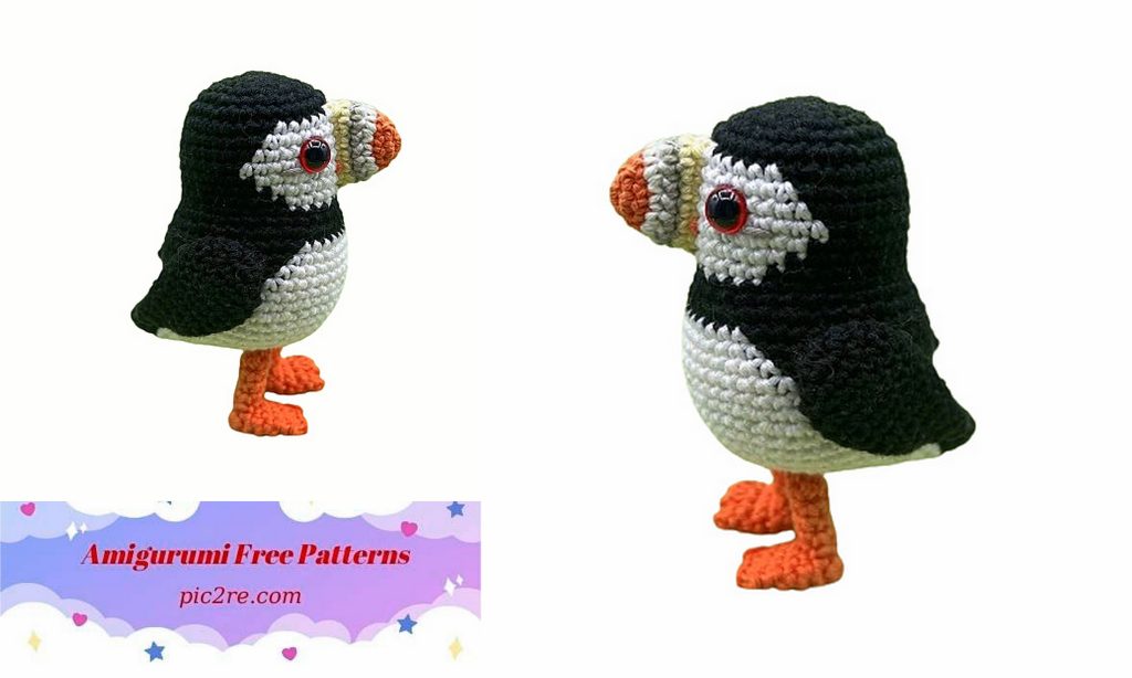 Free Amigurumi Francis the puffin