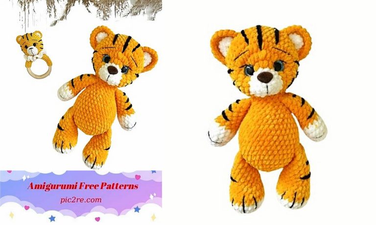 Free Cute Tiger Amigurumi Pattern