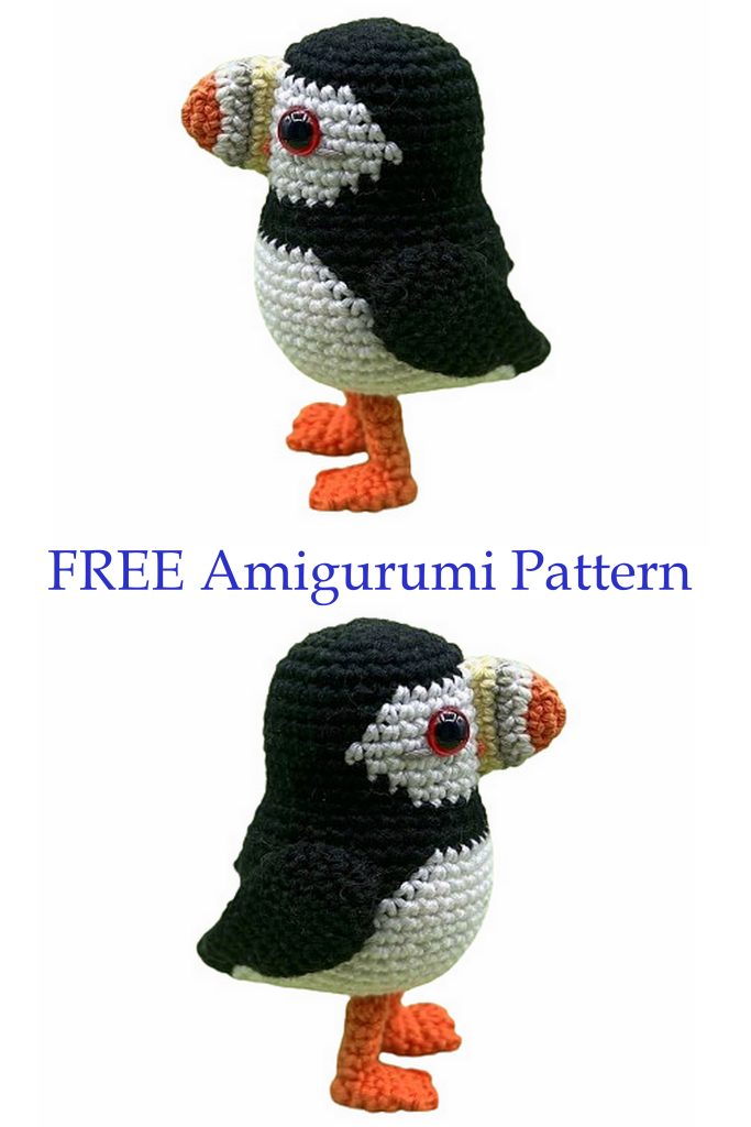 Free Amigurumi Francis the puffin